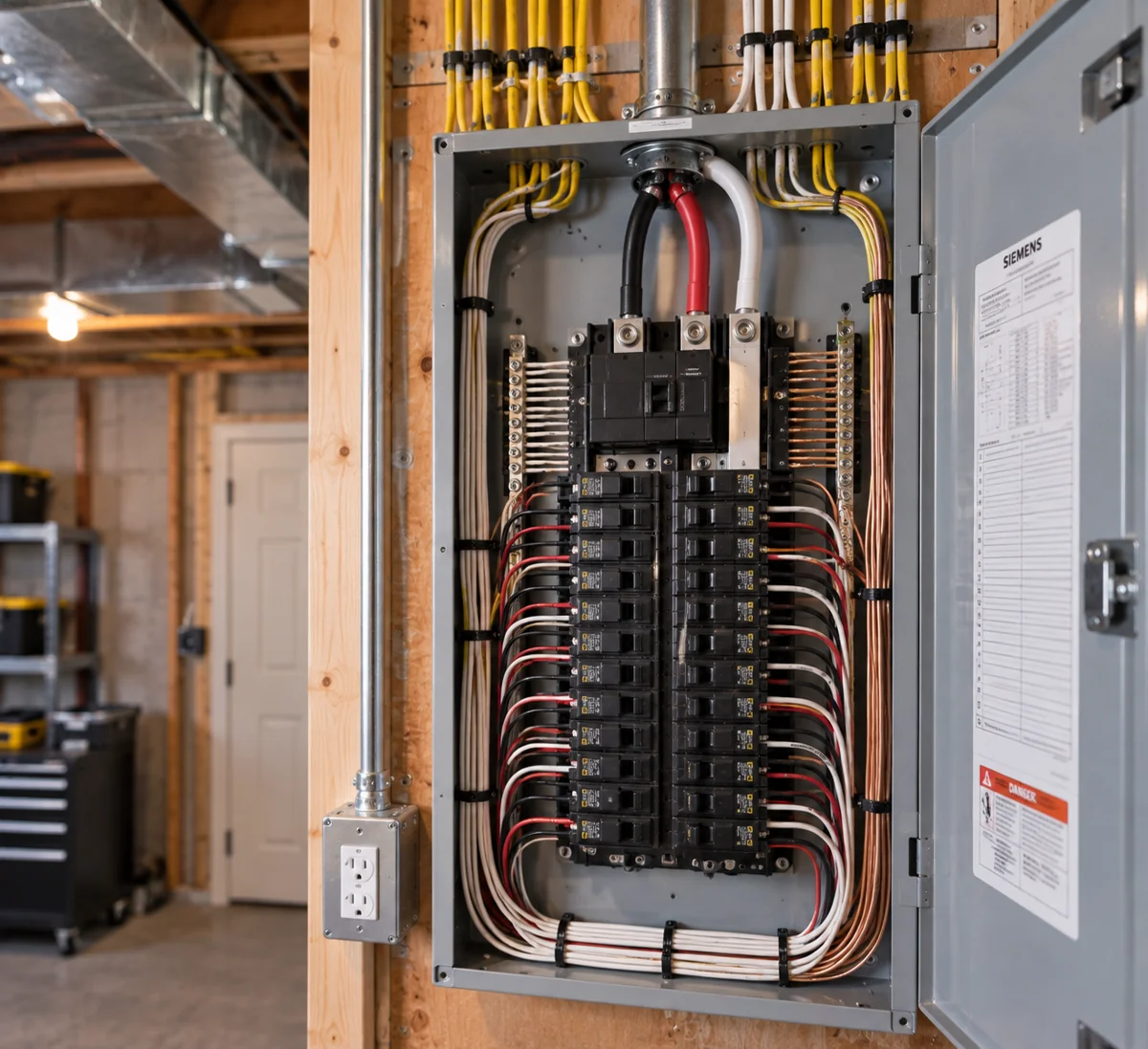 Residential electrical panel