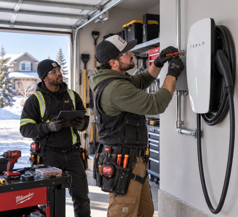 Electrical installation work